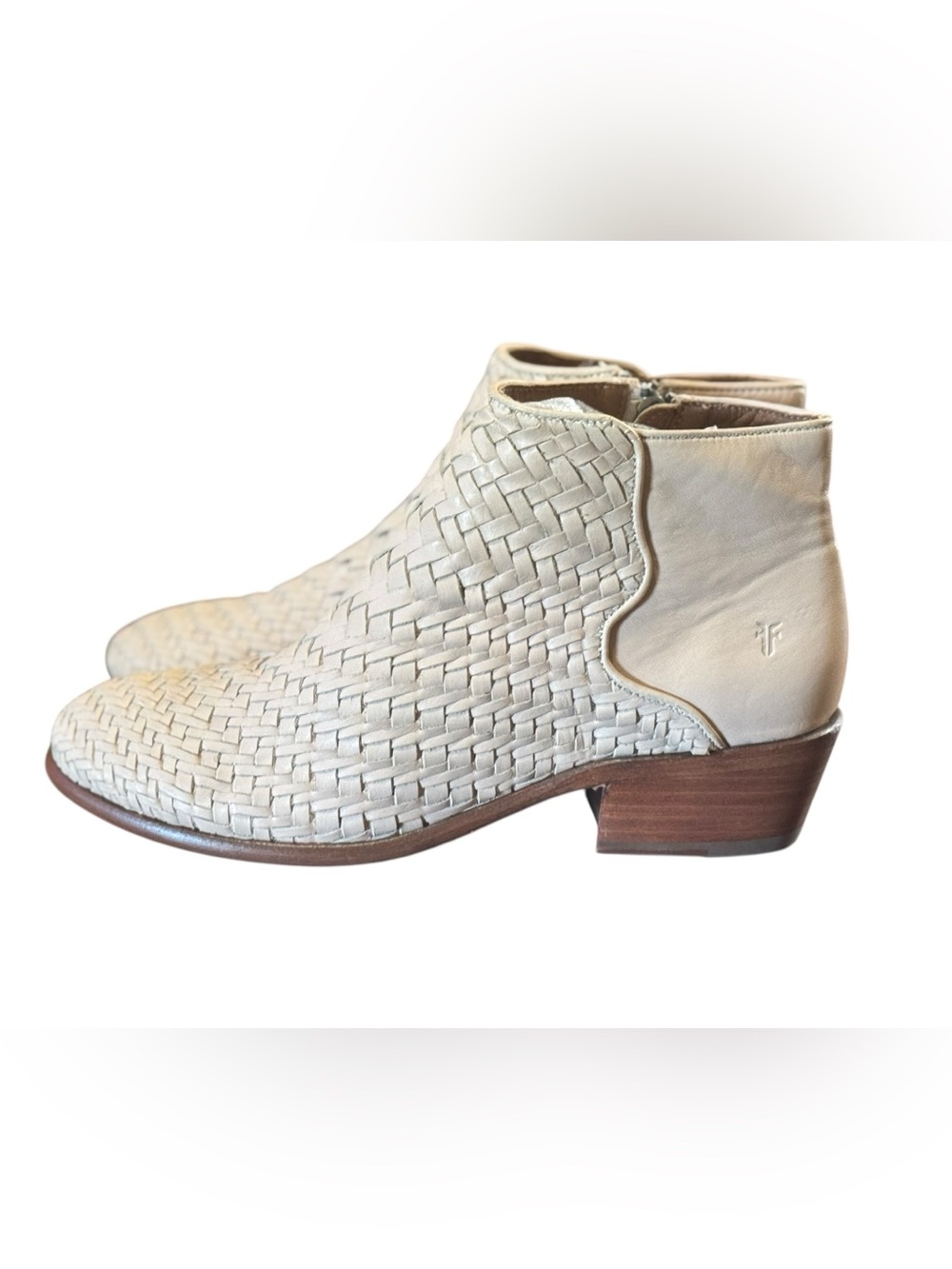 Frye Carson Woven Ankle Bootie Sz 9.5 NWOT